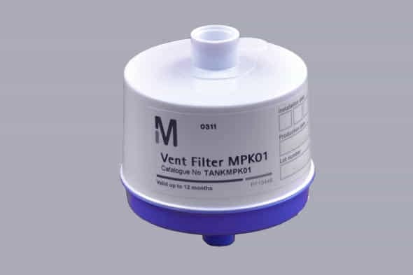 Millipore Ontluchtingsfilter voor PE-tank