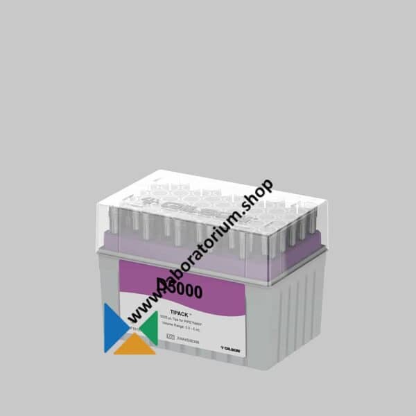 Pipetpunten 5 mL GILSON D5000 Diamond Tips TIPACK, rek à 50 stuks