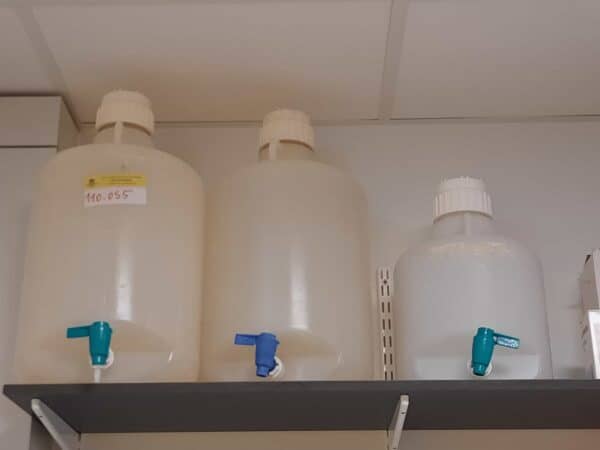 Nalgene 20 L Opslagvat met Afsluitkraan