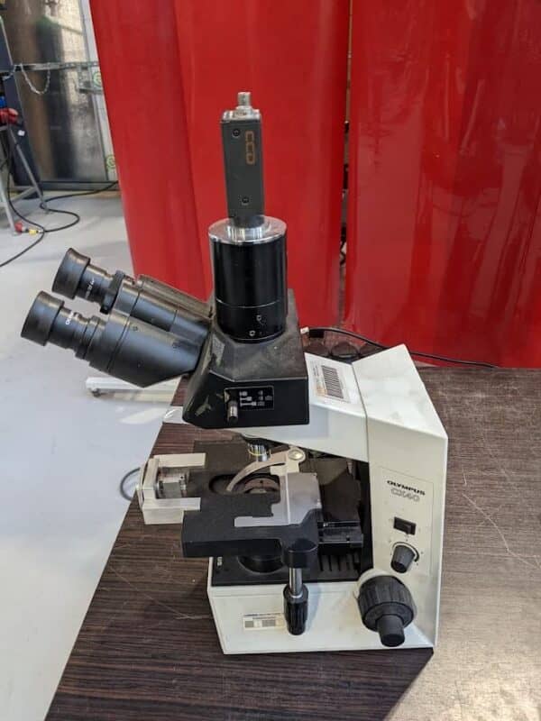 Olympus CX40 Metallurgische Trinoculaire Doorvallend Licht Microscoop