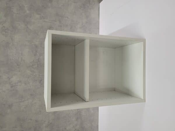 S+B  Vitrine Ophang Kast  Wit  400