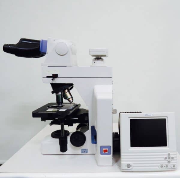 Nikon Eclipse E 600 Trinoculaire Doorvallend Licht Microscoop