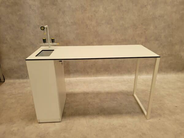Frametafel Special met spoelbak Wit 1500
