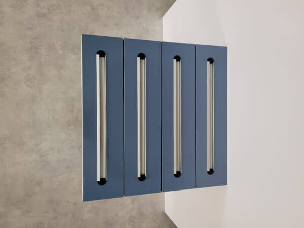 Interfurn  4 Lade Kast  Blauw