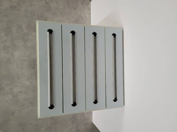 Interfurn  4 Lade Kast  L. Blauw  600