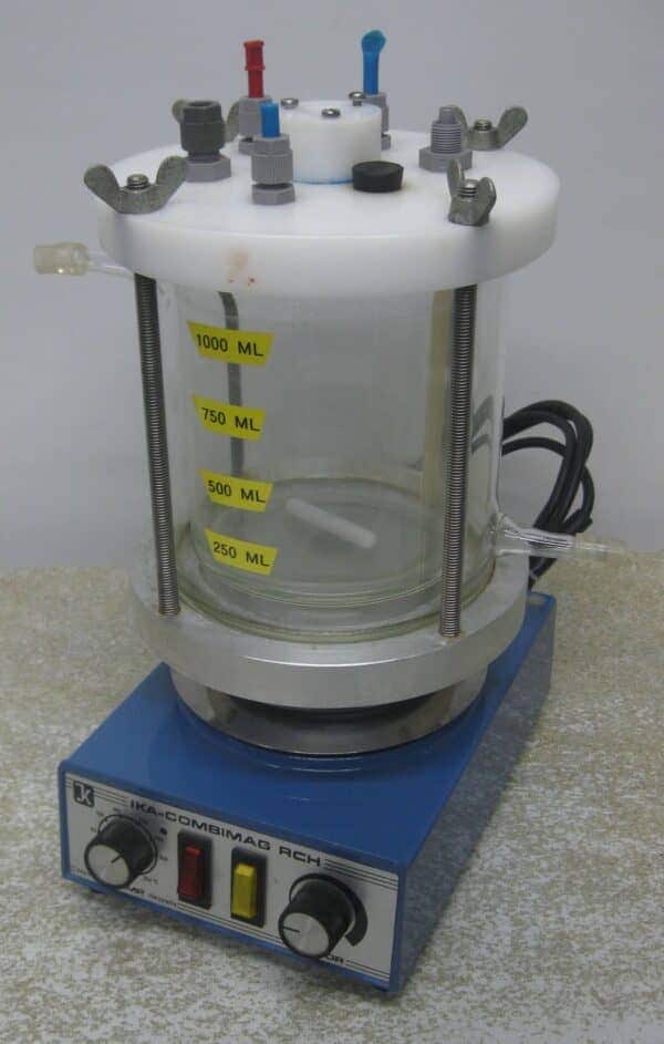 IKA Combimag RCH Magneetroerder + 1 L Dubbelwandige Vat