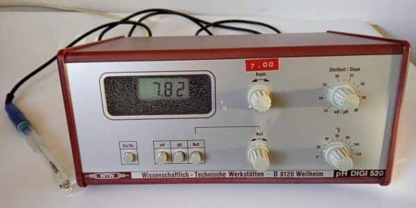 WTW DIGI 520 pH meter met electrode