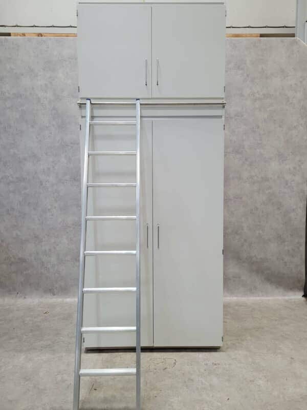 S+B Laboratorium Kast met Bovenkast en Ladder