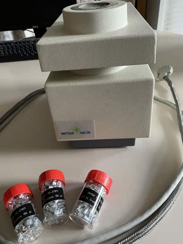 Mettler DSC25 Differentiële Scanning Calorimeter