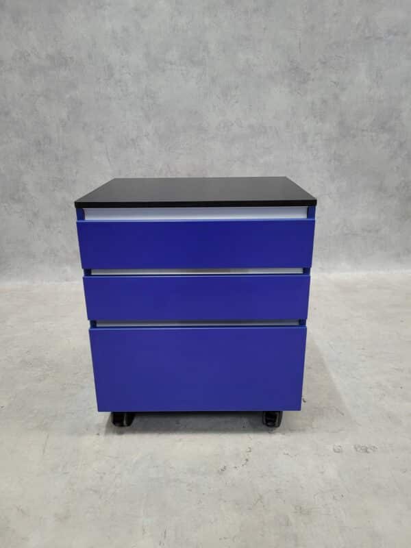 S+B 3 Lade kast met archief lade op wielen
