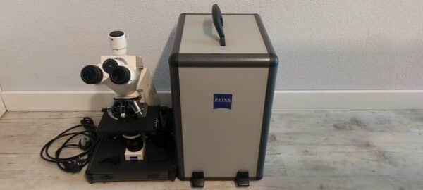 Zeiss Axiostar Plus Binoculaire Doorvallend Licht Microscoop