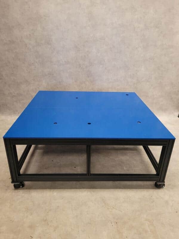 Verrijdbare anti-vibratie tafel