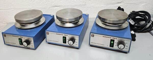 Set van 3 IKA REO Magneetroerders