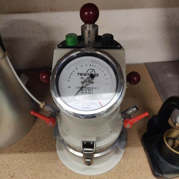 TESTING Bluhm & Feuerherdt GmbH Luchtgehalte meter 1 liter