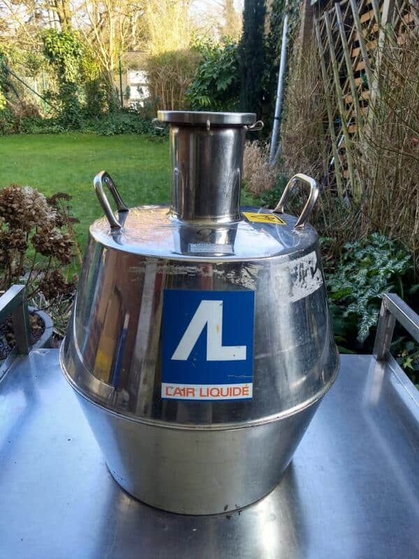 L'Air Liquide Small Nitrogen tank RCB 21
