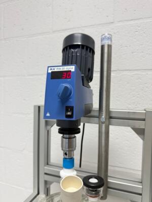 IKA RW20 Roerder en toebehoren met 5L reactorvat