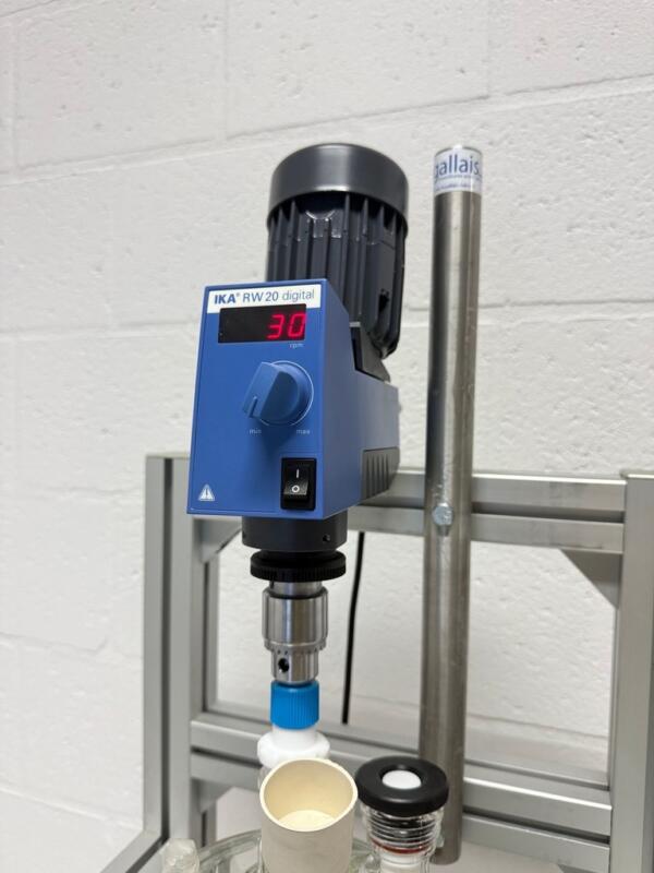 IKA RW20 Roerder en toebehoren met 5L reactorvat