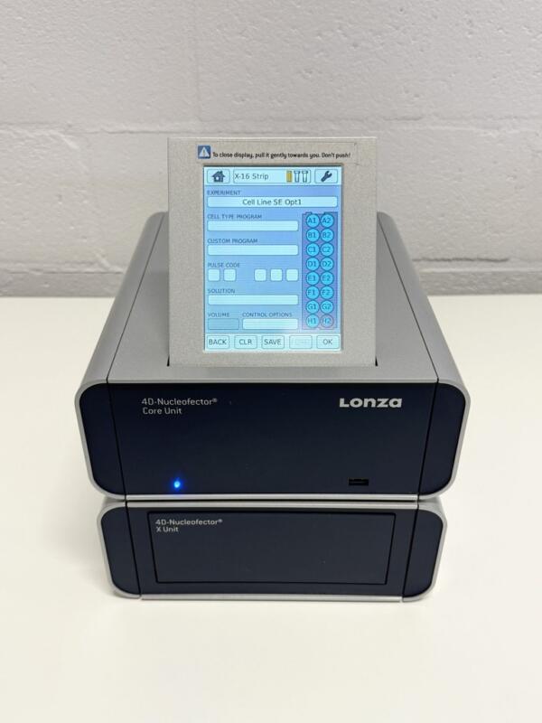 Lonza 4D Nucleofector met Core Unit & X Unit