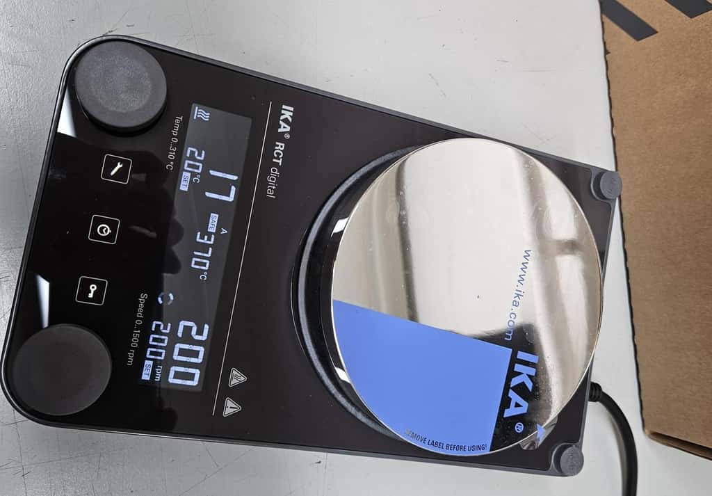 IKA Plate RCT digitaal magneetroerder + verwarming 20 liter (1)