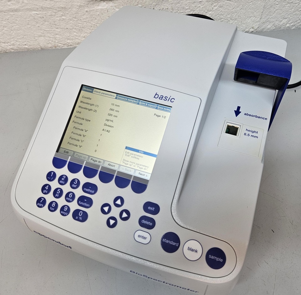 Eppendorf Biospectrometer (1)
