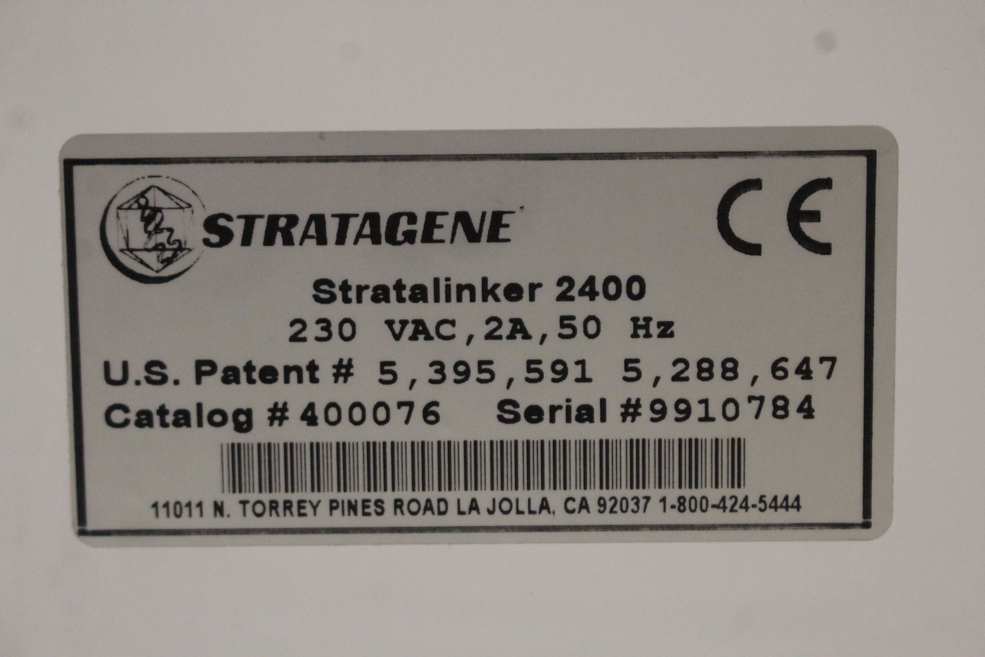 52584-LM-29491-Stratagene-UV-Stratalinker-2400-Crosslinker-1