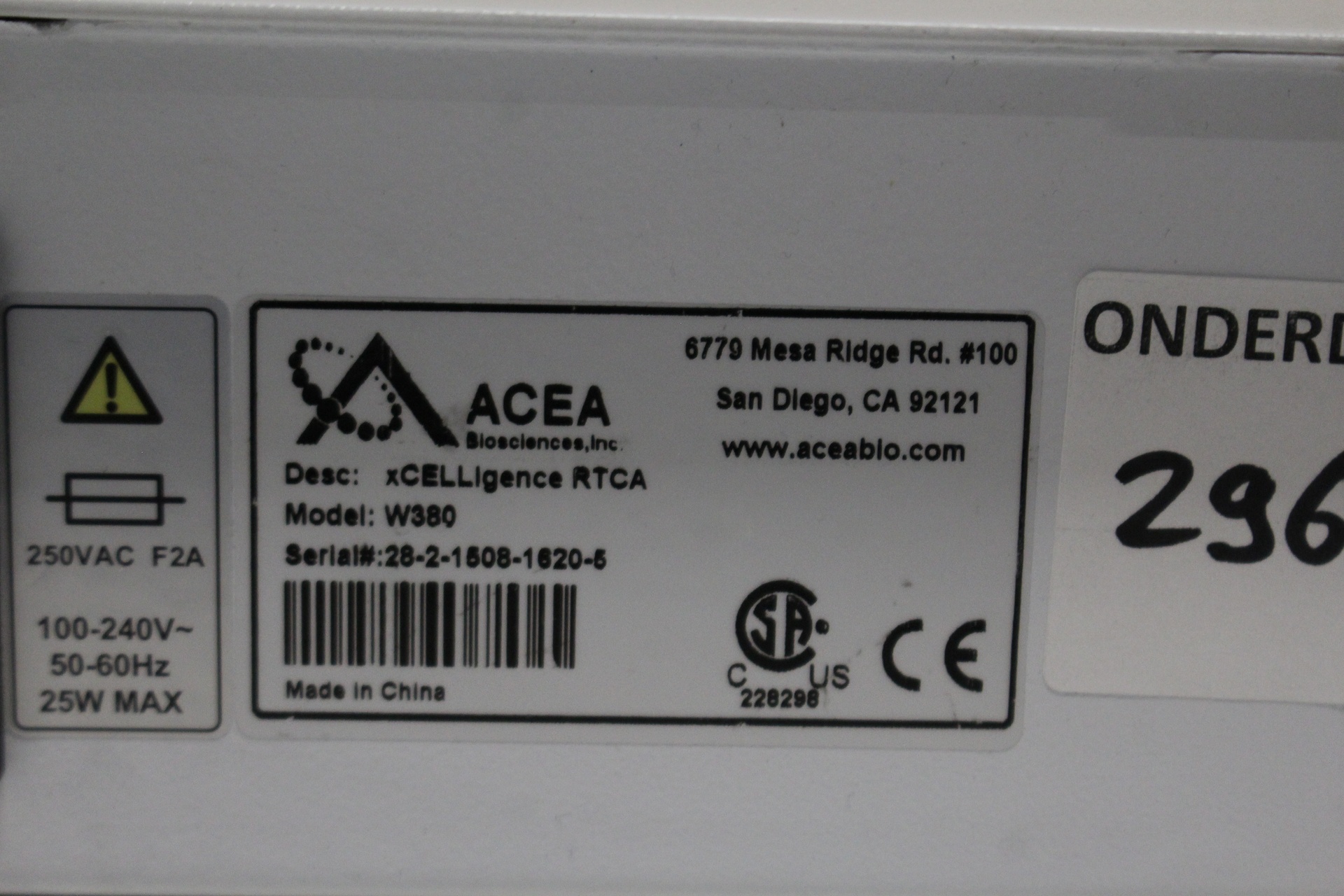 52757-LM-29664-ACEA-Biosciences-Agilent-xCELLigence-RTCA-W380-RTCA-MP-systeem-1-3